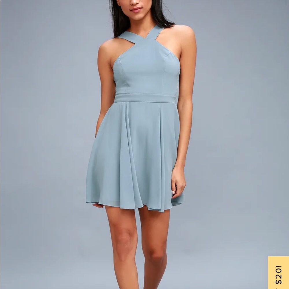 Lulus forevermore skater dress